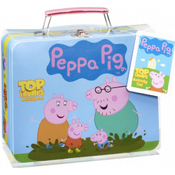 Winning Moves Top Trumps Peppa Pig Βαλιτσάκι Επιτραπέζιο Παιχνίδι για Παιδιά 3+ Ετών για 2-6 Παίκτες