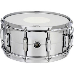 Gretsch USA Brooklyn Chrome Over Steel Snare Drum - 14" x 6.5"