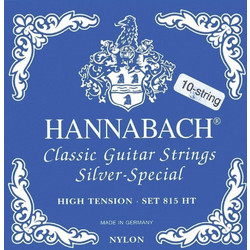 Hannabach 815 HT Silver Special Χορδή Κλασικής Κιθάρας B9 Nylon Hard Tension