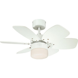 Westinghouse Flora Royal 72424 Ανεμιστήρας Οροφής 76cm 38W με Φως Λευκός