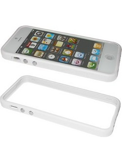 VOLTE-TEL ΘΗΚΗ IPHONE SE/5S/5 BUMPER METAL BUTTON WHITE