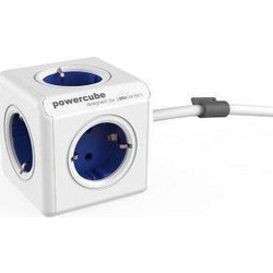 Allocacoc PowerCube Extended 1.5m Μπλε (1306BL/DEEXPC)