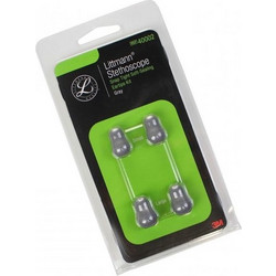 Ανταλλακτικό Κιτ 3M(TM) Littmann(R) Ελιές Μαλακές Κουμπωτές, Γκρι Μεγάλες και Μικρές 40002 (Large and Small)