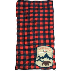 Panda Outdoor Kid I Παιδικό Sleeping Bag Μονό 2 Εποχών Κόκκινο 12330