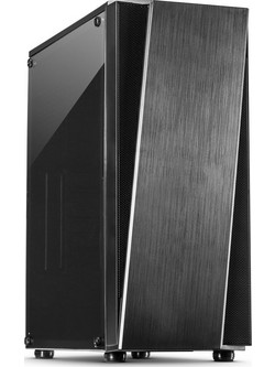 Inter-Tech T-11 Televen Gaming Full Tower Κουτί Υπολογιστή με Πλαϊνό Παράθυρο
