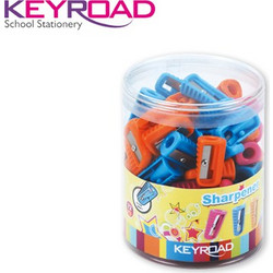Ξύστρα Πλαστική Απλή Keyroad