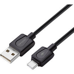 QIHANG C38 Καλώδιο Ταχείας Φόρτισης και Δεδομένων USB σε Type-C 1m 3.1A Black (C38)