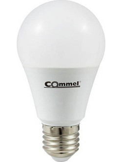 ΛΑΜΠΤΗΡΑΣ ΚΟΙΝΟΣ LED E27 11W 3000K (ΘΕΡΜΟ ΦΩΣ) 1350Lm A60 305-104 COMMEL 3858890446494