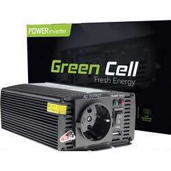 Car Power Inverter Green Cell&174 12V to 230V, 300W/600W