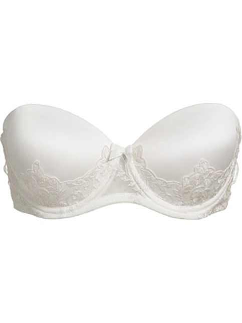 Wonderbra Ultimate Strapless Push Up Σουτιέν Μπεζ