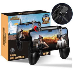 Χειριστήριο Παιχνιδιών PUBG W11+ - Fortnite με Joystick + Επαφές Σιλικόνης για Κινητά iOS & Android