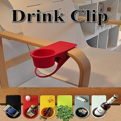 DrinKlip-Ποτηροθηκη γραφείου με μανταλάκι
