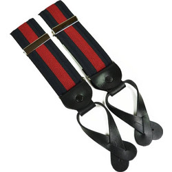 Τιράντες με δέρμα black and red
