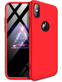 Θήκη 360 Full Body Apple iPhone XS Max - Red