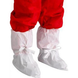 Ποδονάρια με Κορδόνια Ψηλά ΑΣΠΡΑ OVERBOOTS - NON SLIP SOLE 20 ζεύγη
