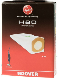 Hoover H80 Σακούλες Σκούπας 5τμχ Συμβατές με Σκούπα Hoover