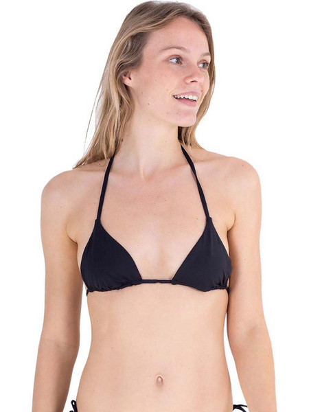 Hurley Itsy Bitsy Bikini Top Τριγωνάκι Μαύρο HT1016-001
