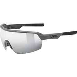 Uvex Sportstyle 227 S53.2.066.5516 Αθλητικά Γυαλιά Ηλίου Μάσκα Κοκάλινα Γκρι με Γκρι Καθρέπτη Φακό