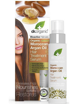 Dr. Organic Moroccan Argan Oil Hair Treatment Serum Μαλλιών για Φριζάρισμα 100ml