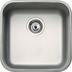 Teka BE 40.40 Υποκαθήμενος Νεροχύτης Inox Σατινέ 43.5x43.5cm