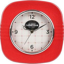 Gers Equipement Ρολόι Κόκκινο Πλαστικό Colection Le Petit Comptoir De Theo 28cm 526758