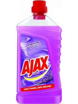 Ajax Ultra 7 Clean Καθαριστικό Πατώματος Λεβάντα 1lt