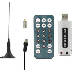 Επίγειος Αποκωδικοποιητής MPEG4 USB USB TV Tuner DVB-T Receiver MPEG-4 incl.28 dB DVB-T antenna