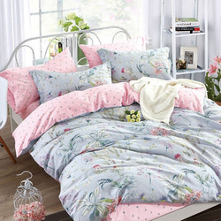 Homeline Σετ Σεντόνια Υπέρδιπλα Βαμβακοσατέν 230x260 1224 Ciel-Pink