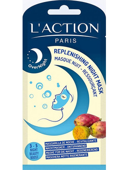 L'Action Replenishing Night Κρεμώδης Μάσκα Προσώπου 12gr