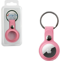 Volte-Tel Silicone KeyChain AirTag Pink