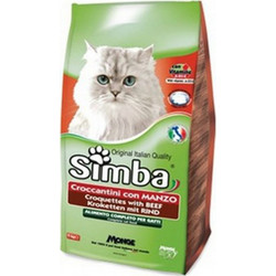 Monge Simba Cat Dry Food Beef 400gr