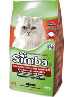 Monge Simba Cat Dry Food Beef 400gr