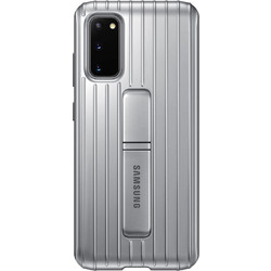 Samsung Protective Standing Cover Silver (Galaxy S20)