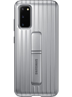 Samsung Protective Standing Cover Silver (Galaxy S20)