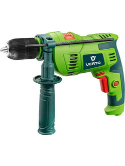 Verto 50G528 Κρουστικό Δράπανο 13mm 850W με Θήκη