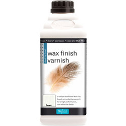 Polyvine Wax Finish Βερνίκι Επιφάνειας Ξύλου Νερού Satin White 0.5lt