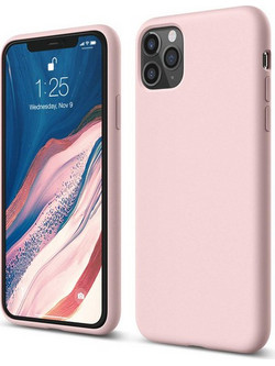 Back Hard Cover Case Σιλικόνη Για Iphone 11Pro (5.8) Προστασία Κινητό -ΑΝΟΙΧΤΟ ΡΟΖΕ