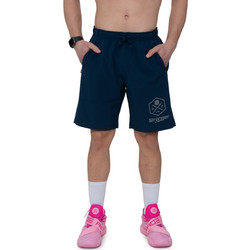 Li-Ning Gym Track Αθλητική Ανδρική Βερμούδα Navy Μπλε sAKSN655-3