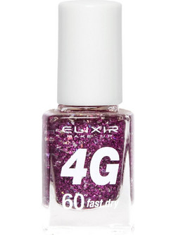 Elixir 4G Fast Dry 209 Glitter Βερνίκι Νυχιών Μακράς Διαρκείας Quick Dry 13ml
