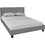 Wilton Κρεβάτι Διπλό Υφασμάτινο 140x190cm E8031,F2