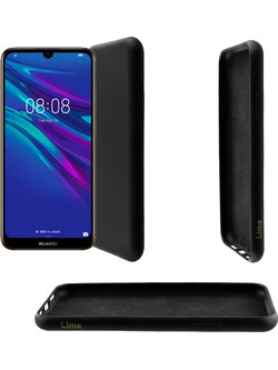Lime Velvet TPU Θήκη HUAWEI Y6 2019/Y6 Pro 2019 6.09in 4 Side Black