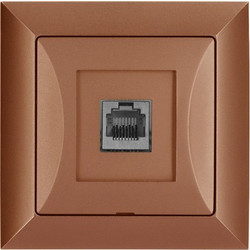 Πρίζα Δικτυου Rj45 Μονη 8Pin Cat6 Χαλκος Timex 5907522187214