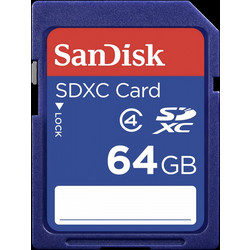 Sandisk SDXC 64GB Class 4