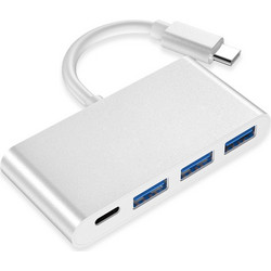 type-c to usb 3 x USB 3.0 hub (Κωδ. 1-DOCK013)