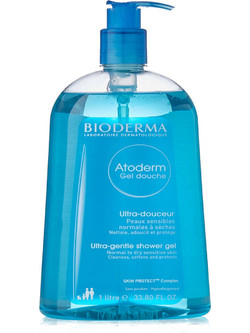 Bioderma Atoderm Αφρόλουτρο σε Gel για Ξηρό Δέρμα 1lt
