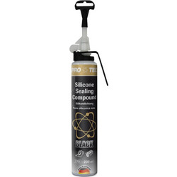 Pro-Tec Silicone Sealing Compound Black - Φλαντζόκολλα Μαύρη Υψηλής Θερμοκρασίας - 200ml - P9772