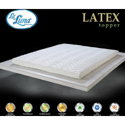 Ανώστρωμα μονό (110Χ200Χ+7) LATEX TOPPER, LA LUNA