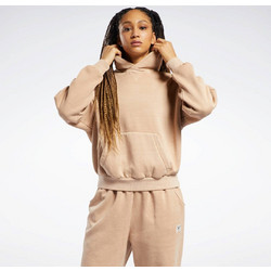 Reebok Classics Natural Dye Fleece Hoodie Γυναικείο Αθλητικό Φούτερ με Κουκούλα Μπεζ H41361