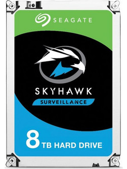 Seagate SkyHawk 8TB HDD Σκληρός Δίσκος 3.5" Sata 3 7200rpm με 256MB Cache
