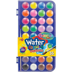 Colorino Kids Σετ Νερομπογιές με Πινέλο 36 Χρώματα